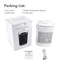 Pequeño ventilador eléctrico con agua y hielo, ventilador de aire acondicionado para oficina, refrigeración, ventilador de aire acondicionado portátil, mini ventilador de escritorio - details 13