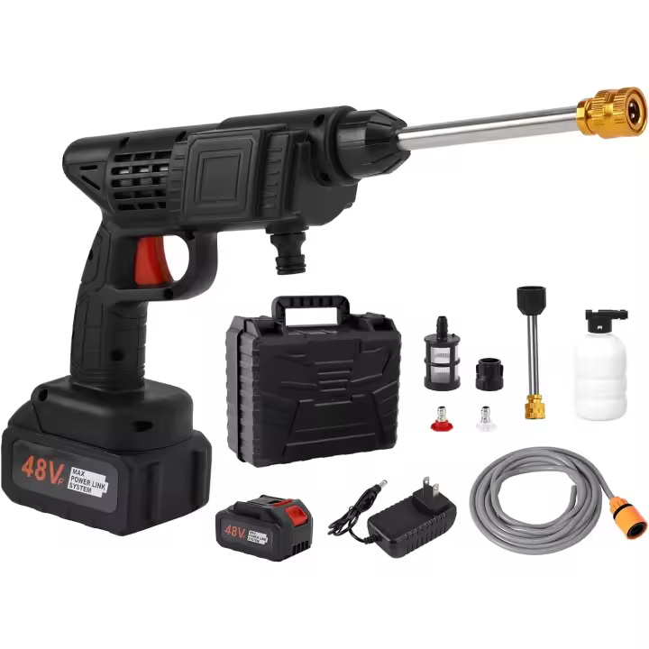 Topteng Power Blaster Plus Pistola de Agua a Alta Presión Eléctrica Portátil sin Cable - 1