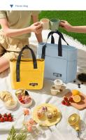 Fiambrera Bento con aislamiento para mujer, de gran capacidad bolsa térmica con cremallera para almacenamiento de alimentos, contenedor para viaje, Picnic - details 10
