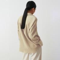 Blusas de manga larga de color sólido para mujer estilo coreano elegante y suelto - details 20