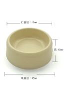Solid Color Pet Bowls Cat Bowls Candy-Colored Lightweight Plastic Single Bowl Small Dog Cat Pet Bowl Pet Feeding Water Bowl - details 4