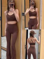 Pantalones de Yoga para Mujer Corte de Botas, Cintura Alta, Ajuste Perfecto para Primavera y Verano, Chándal Femenino, Pantalones de Gimnasio Elegantes - details 10