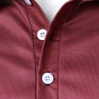 Camisa de hombre, Casual, Trabo, Cuello, Manga corta, Básica, Moderna, Rayas, Botón minorista, Verano, Primavera, Camisa de golf USTE regular - details 4
