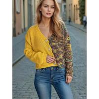 Primavera-Otoño 2024 Novedad Chic con cuello en V para mujer - details 6