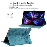 10,2 pulgadas, billetera de cuero de PU con relieve de gato y flor para Kindle Scribe 2022, funda para tableta - details 4