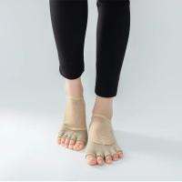 Nuevos calcetines de Yoga con punta abierta para mujer, calcetines antideslizantes de algodón para Pilates con cinco dedos, calcetines deportivos para Fitness, baile, Ballet, calcetín con superficie de malla - details 16
