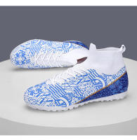 Populares zapatillas de fútbol transpirables de caña alta para niños y niñas - details 32