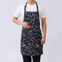 Delantal ajustable para adultos, delantal de Chef a rayas para restaurante, Camping al aire libre, Picnic, cocina, 1 unidad - details 2