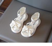Gladiator Girls, zapatos de playa para niños, sandalias romanas con lazo y cremallera trasera, moda suave, novedad de verano 2025 - details 7