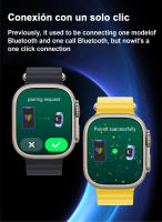 2025 Nuevo HK9 Ultra 2 MAX Smartwatch Bluetooth Llamada Detección de frecuencia cardíaca Modo deportivo Linterna 1GB de memoria AMOLED Compatible con Android IOS Smartwatch - details 2