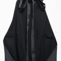 Vestido largo de satén con textura, cuello halter, espalda descubierta, corte ajustado, estilo elegante, novedad de verano 2025, ropa de mujer - details 8