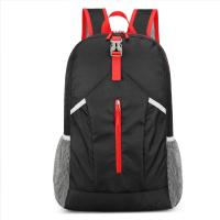 Mochila plegable de nailon de 25 litros con correas ajustables - Muy delgada, sin forro, con cremallera, ideal para exteriores, senderismo, correr y viajes cortos - Ideal para mujeres, equipo de senderismo |   Bolsa con correas ajustables |   Cierre con - details 10