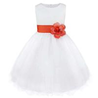 Elegante Vestido de Princesa de Tul con Flores Perfecto para Paredas, Bodas, Fiestas de Cumpleaños, Baile Formnal Tutu para Damas de Honor - details 42