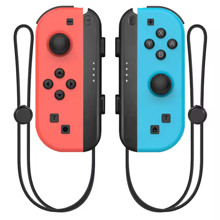 Controlador inalámbrico para Switch LITE OLED Bluetooth Gamepad Joypad Joystick with Mango Izquierdo y derecho Gyro de 6 ejes with Consola de Juegos Trobo Wake Up - 1