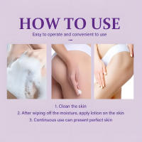 Crema iluminadora adecuada para pieles oscuras Blanqueador iluminador eficaz en la parte interna del muslo para eliminar la melanina Crema iluminadora del tono de la piel en el codo y la rodilla - details 4