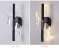 Candelabros de pared modernos, lámpara LED, mesita de noche, Interior, nórdica, decoración del hogar, dormitorio, sala de estar, luz de noche - details 4