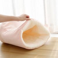 Cesta de cama para gatos de estilo japonés, casa cueva gruesa con dibujos de gatitos, cómoda y cálida perrera de felpa para cachorros y gatos - details 5