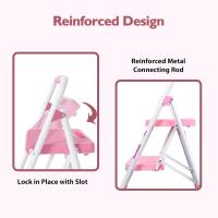 Escaleras Plegables de 150KG Pedales Antideslizantes Anchos Taburete Escaleras de Mano de Acero - details 41