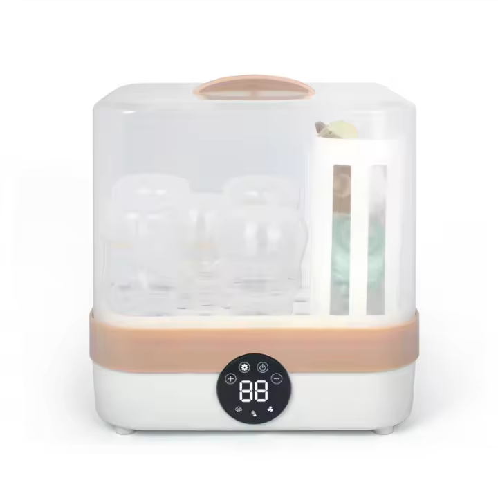 Esterilizador eléctrico de biberones de leche, máquina de desinfección secadora, esterilizador de biberones de bebé - 1