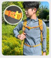 Mochila de senderismo para deportes al aire libre, bolsa de senderismo ligera impermeable multifuncional, mochila de nailon de gran capacidad - details 5
