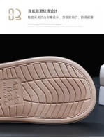 Chanclas de verano para hombre, ropa exterior, suela blanda, suela gruesa, resistente al desgaste, zapatillas de pellizco - details 7
