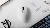 Keychron-ratón óptico M2 mini, inalámbrico, 2,4 GHz, Bluetooth, USB, con cable, tipo C, Sensor 3395 - details 5