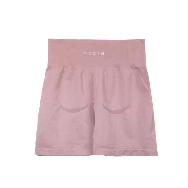 Pantalones cortos sin costuras para mujer, ropa deportiva para gimnasio, pantalones cortos de contorno de Yoga - 1