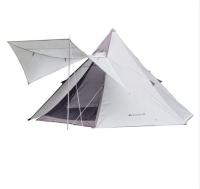 Tienda de campaña para exteriores, color blanco plateado, gran capacidad, tienda portátil para primavera y verano, impermeable, resistente al sol, especial para acampar - details 0