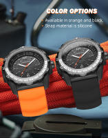 Reloj NORTH EDGE EVOQUE2 Original para Hombres con Energía Solar y Luminosidad Ideal para Exteriores Exploración Montañismo Camping 50M Resistente al Agua Material de Banda de Caucho - details 9