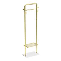 Perchero Ropa de Pie, Colgador de Metal y Mármol Multicolgador con 9 Ganchos y 3 Estantes en Forma de Árbol para Entrada Recibidor Pasillo Dormitorio 32 x 172, 5 cm - details 13