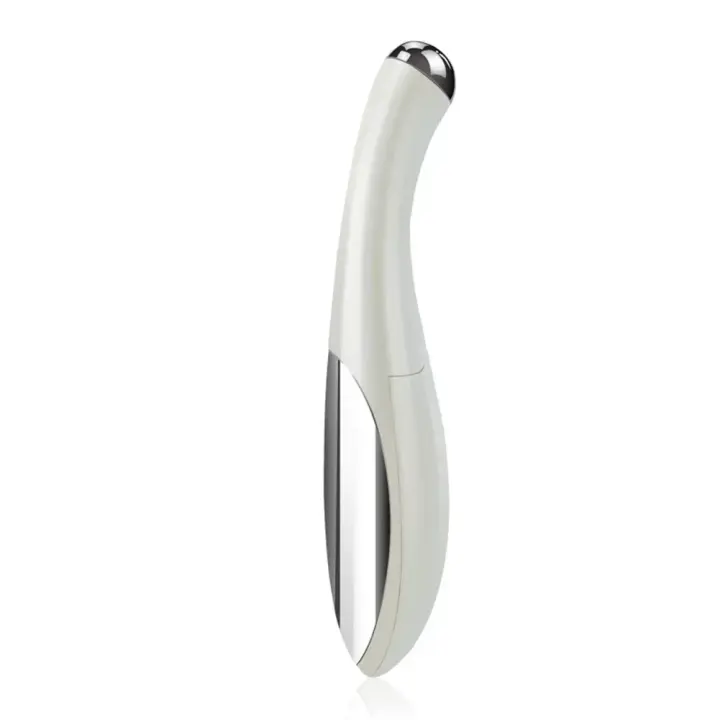 Mini pluma eléctrica para masaje de ojos, pequeña y portátil, belleza, cuidado facial y ocular, fuente de alimentación con batería seca, ligera y portátil - 1