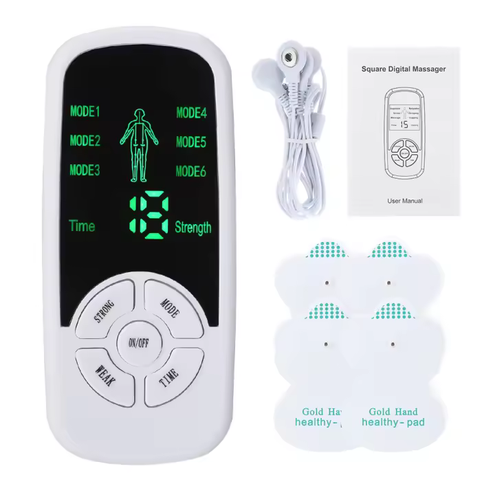 Máquina estimuladora Muscular Eléctrica Tens, Fisioterapia meridiana, Pulso abdominal, próstate, masajeador corporal, Terapia digital, adelgazamiento - 1