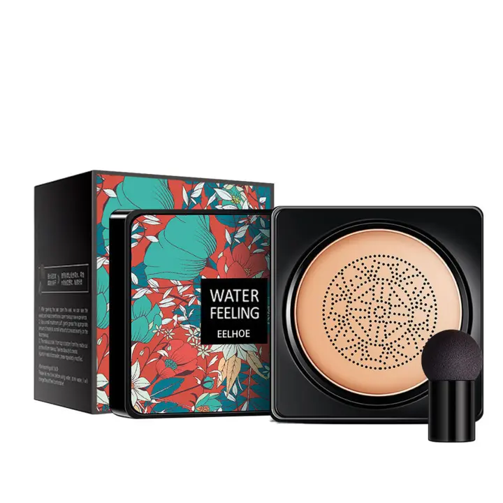 Polvo de cabeza de hongo Puff Airs Cushion BB Cream, blanqueador portátil, corrector de piel para todo tipo de piel - 1