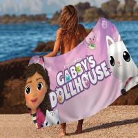 G-Gabbys D-Dollhouse Toalla de anime Toallas de baño coloridas para niña Microfibra Rápida personalizada Arena Libre Playa Yoga Spa Gimnasio Piscina - details 12