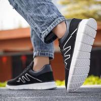 Nuevo cuero de alta calidad, corte bajo, transpirable, informal, para deportes de hombre, diseño de marca clásico, crea tu propio logotipo, zapatos - details 2