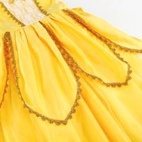 Belle Cosplay Vestido de princesa niñas cumpleaños encanto disfraz niños carnaval fiesta puesta en escena Vestido niños disfraz Vestido - details 9