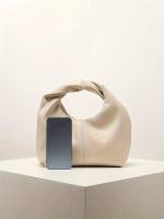 Bolso Satchel de nicho de moda para mujer, Bolso pequeño con correa trenzada, bolso clásico de Color sólido para uso diario - details 4