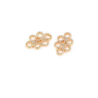 20 piezas de latón de Color dorado de 18K, colgantes de conexión de panal, joyería de alta calidad, fabricación de collares, pendientes, accesorios para mujer - details 1