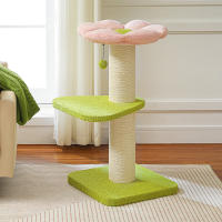 PAWZ Road Poste rascador para gatos grandes, torre de árbol para gatos moderna con poste rascador grueso, perchero superior, cama para gatitos, rascadora para gatos, muebles para gatos, juguetes para gatos - details 14
