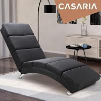 Chaise Longue Tumbona XXL London 186x89x55cm Sillón Ergonómico de Salón Oficina 180Kg Cuero Sintético Blanco - details 30