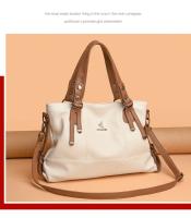 Bolsos De cuero suave para mujer, bolso de hombro Vintage, bolso de diseñador de lujo, monedero de gran capacidad, nuevas marcas - details 7