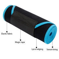 Cinturón Entrenador de Sudor Ajustable Para Cintura, Soporte de Espalda - details 14