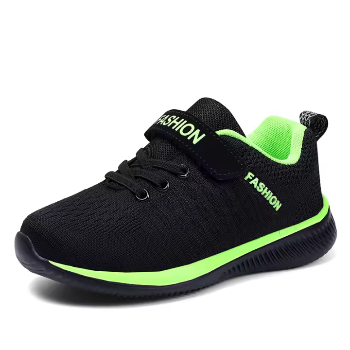 Deportes antideslizantes para niños y niñas, zapatillas de tenis transpirables para caminar en la escuela, novedad - 1