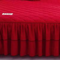 Funda de colchón de lujo para pareja, colcha de falda con volantes, elástica, ajustada, individual y doble, sábana para 2 personas, 150, 180x200 - details 14