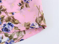 OUWU- 2025 Tops de Playa Bohemios con Cordones, Estampado Floral, Manga Trompeta, Tops Cortos, Camisas Casuales, Blusa - details 8