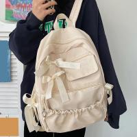 Mochilas Linda Mochila Escolar Estudiantes Estilo Universitario Bowknot Personalidad Kawaii Bolsas para Mujeres Niñas - details 0