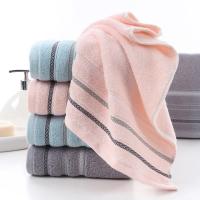 Toalla de microfibra absorbente para adultos, toalla de mano pura para limpieza facial, ducha de pelo, baño, hogar y Hotel, 1 unidad - details 3