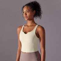 Sujetador de Yoga sin Costuras Alto Impacto Deportivo, Top de Cultivo A Prueba de Golpes, Secado Rápido, Ideal para Ciclismo y Gimnasio - details 25