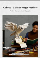 Bloques de construcción Big Hedwig Owl Harry Bobo, colección de edición del 20 aniversario, modelo de juguete de 3010 piezas - details 3