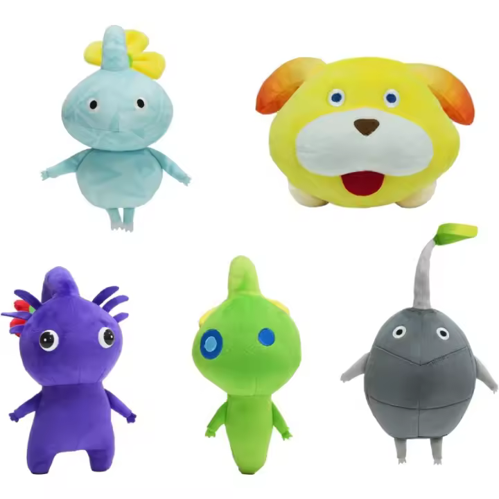 Pikmin-juguetes de peluche de 8 pulgadas, Pikmin 4, Pikmin Ice Pikmin - 1